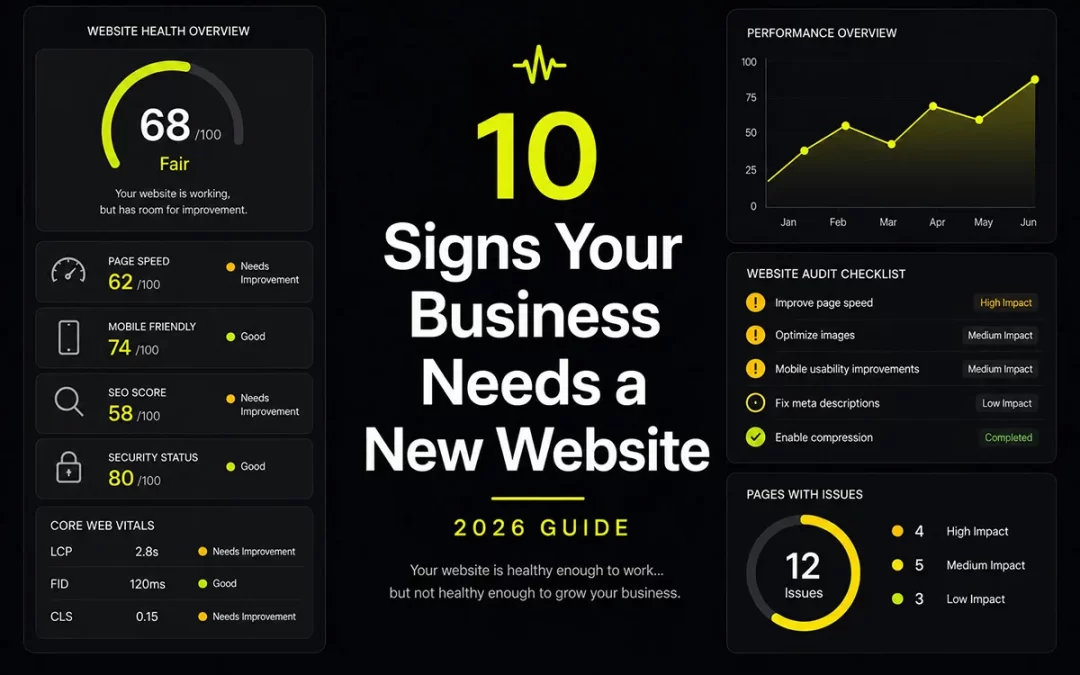 10 Signs Your Business Needs a New Website (2026 Guide)