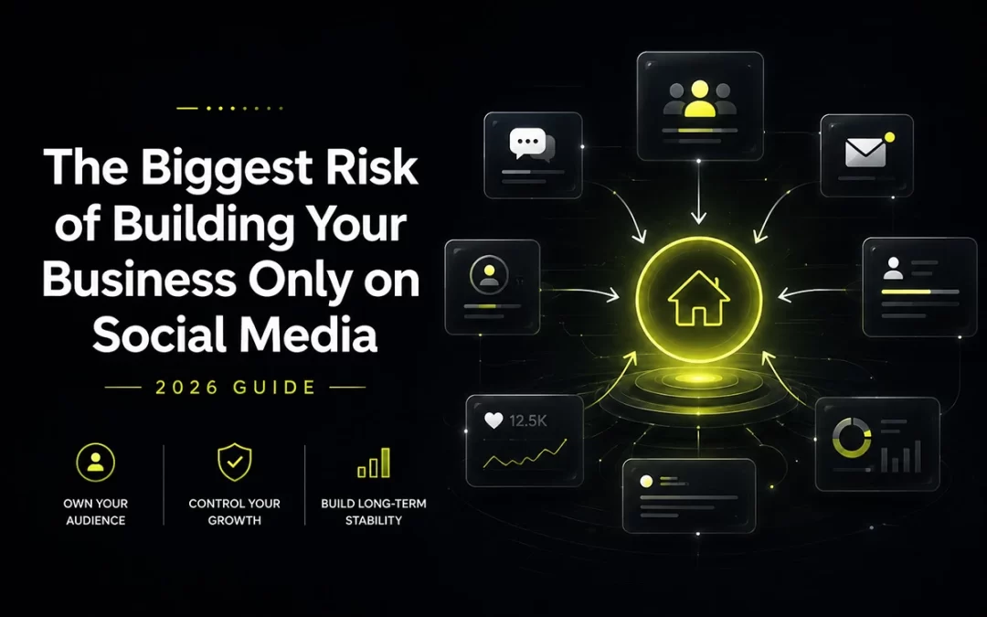 The Biggest Risk of Building Your Business Only on Social Media (2026 Guide)