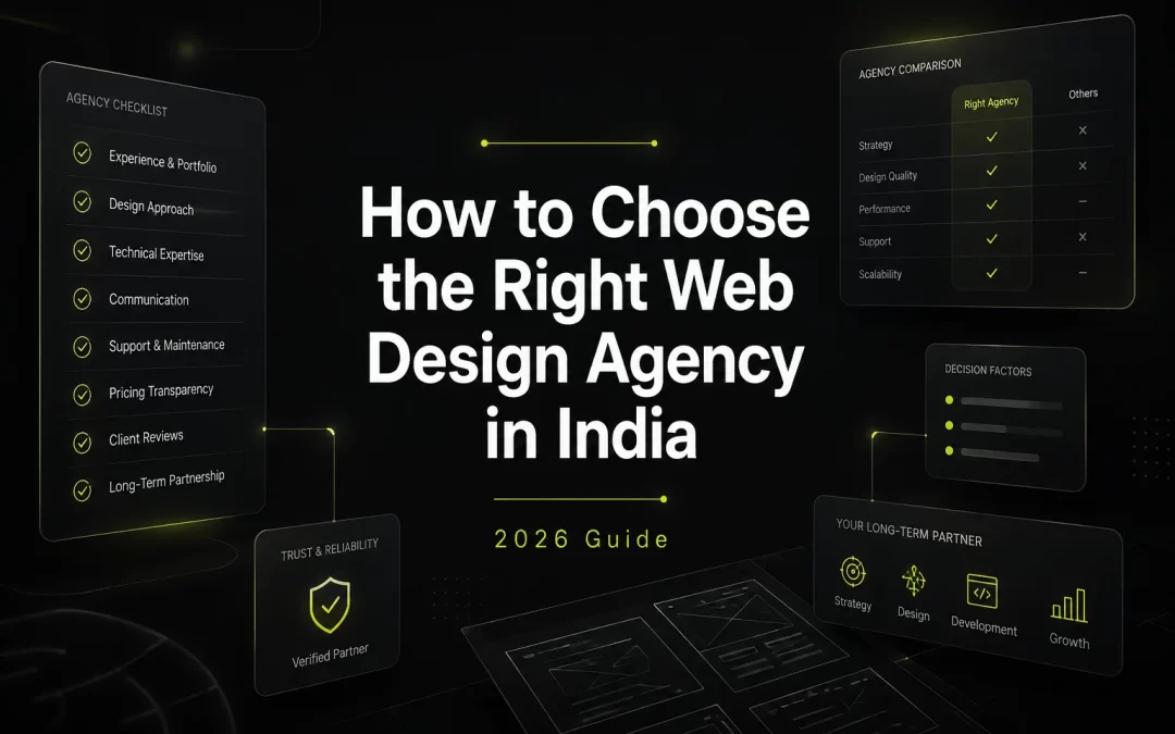 How to Choose the Right Web Design Agency in India (2026 Guide)
